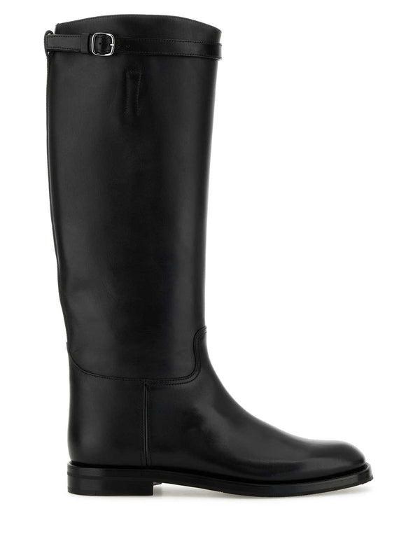 Buckle Detail
  Calfskin High Boots