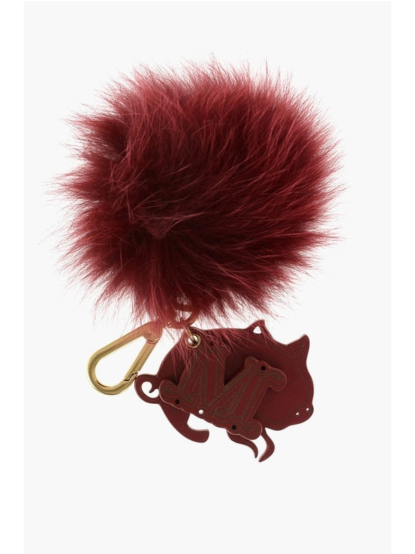 Max Mara Burgundy Keyrings
