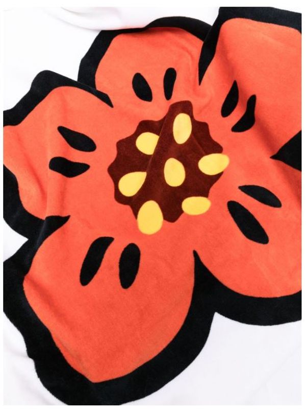 Bokeh Flower Cotton Beach Towel