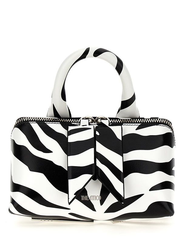 Zebra Pattern
  Leather Mini Tote Bag