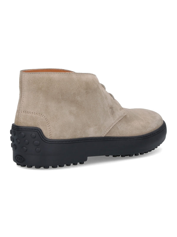 Tod'S Beige Desert Boots