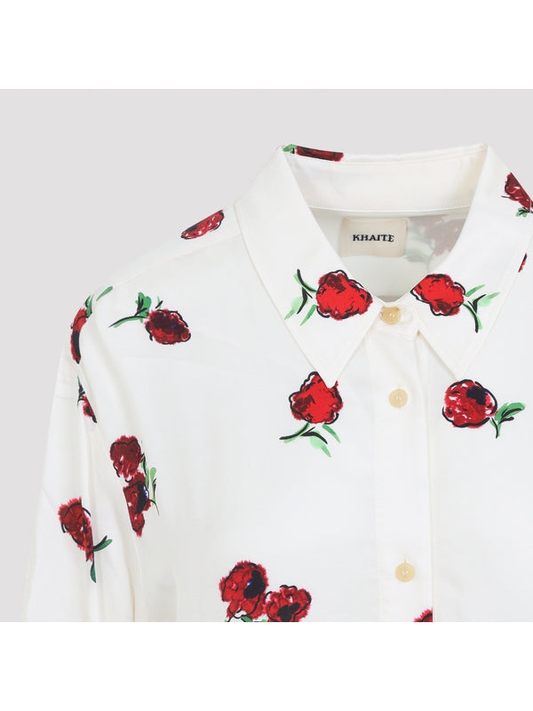 Khaite White Shirts & Blouses