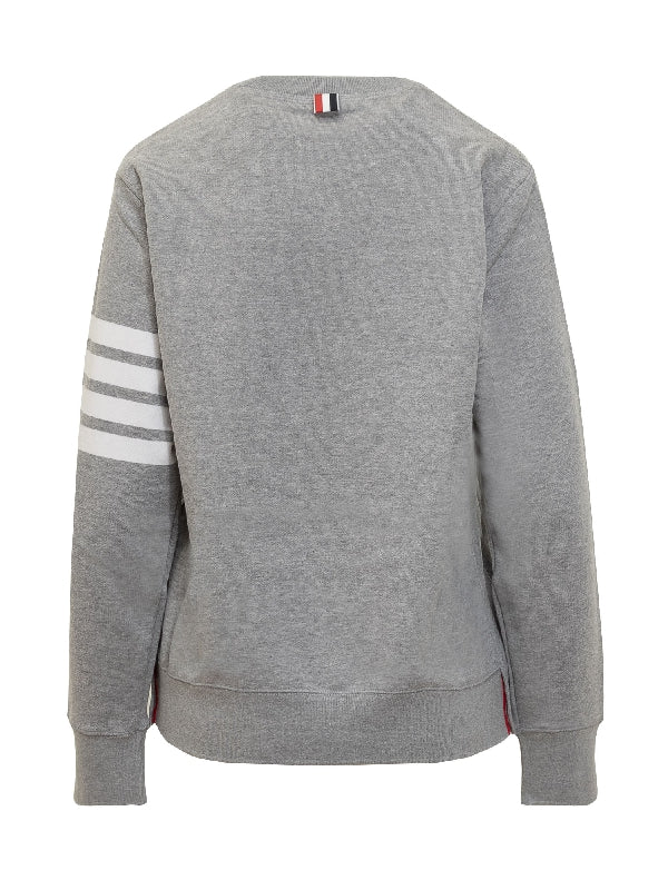 4-Bar Cotton Sweatshirt