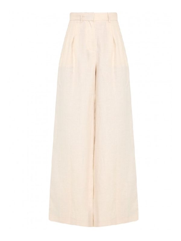 Sasha Linen Wide Pants