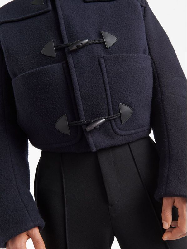 Wool Crop Duffle Coat