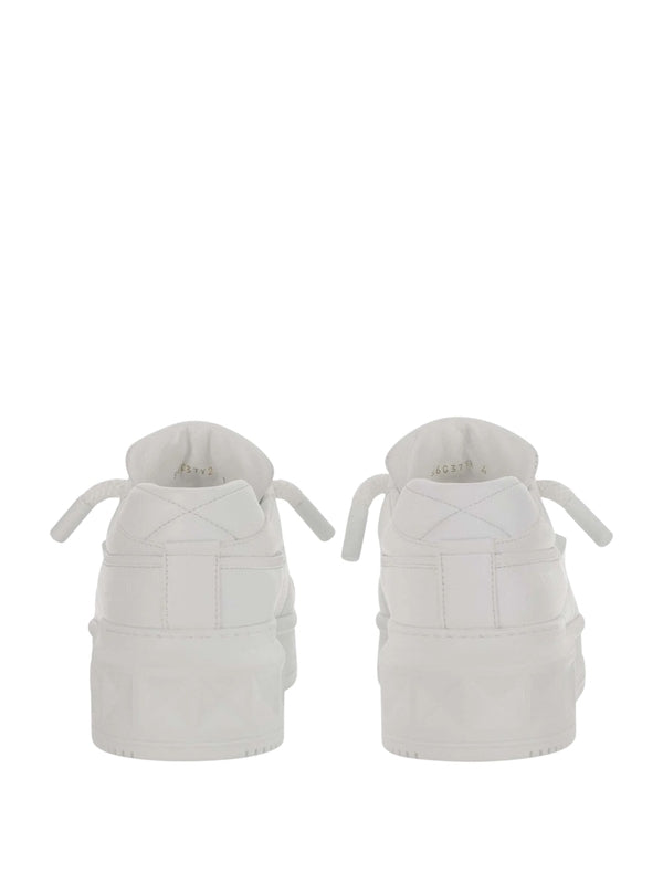 Valentino White Low Top Sneakers