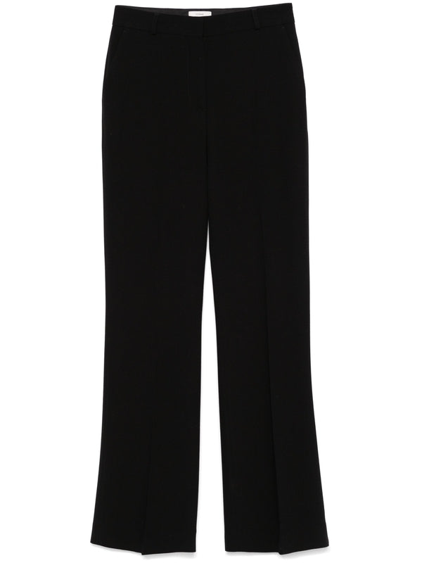 Wool Blend Flare Pants