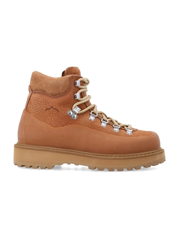 Dieme Beige Lace-Up Boots