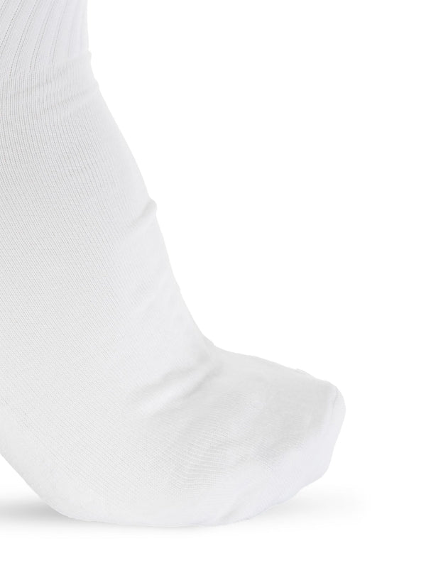 Logo Jacquard Cotton Socks