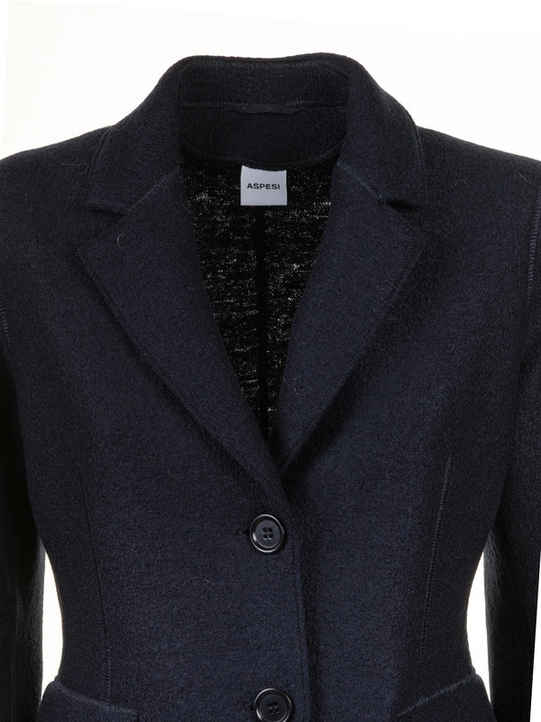 Aspesi Navy Tailored Jackets