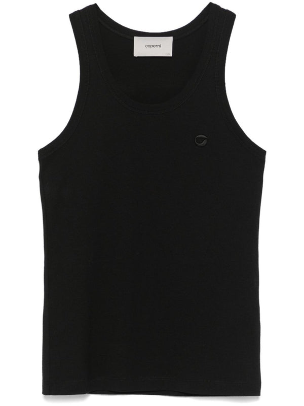 Coperni Black Sleeveless Top