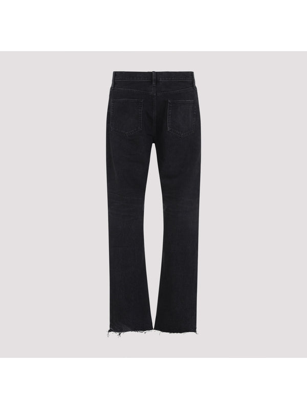 Classic Cotton Denim Pants