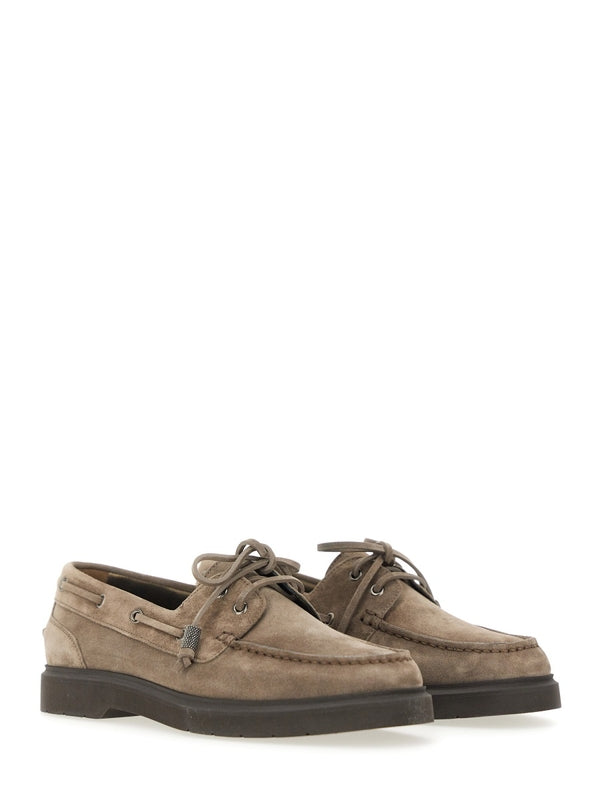 Penny Sail Suede Loafers