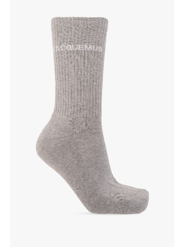 Logo Rib
  Cotton Blend Socks