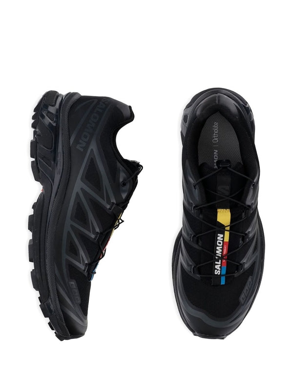 Salomon Black Low Top Sneakers