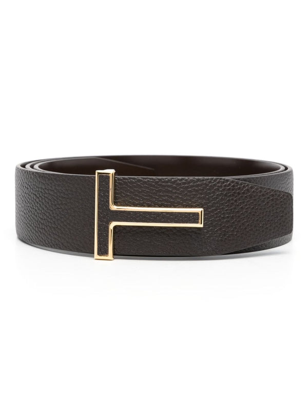 Tom Ford Brown Leather Belts