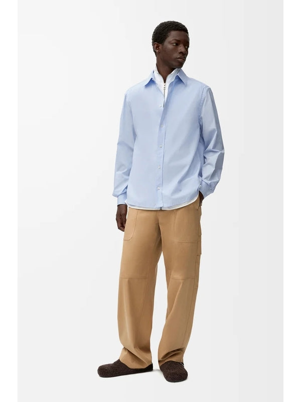 Anagram Patch Hybrid Layered Shirt