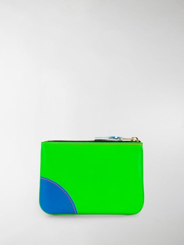 Super Fluo Leather Pouch Wallet