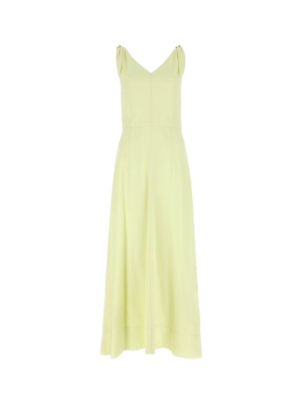 V-neck Sleeveless Dress