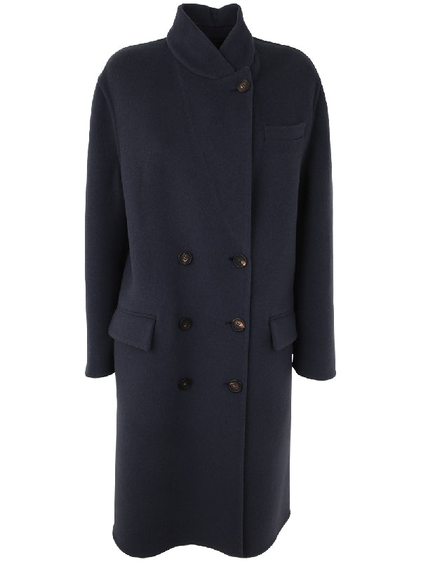 Wool Cashmere Double Coat