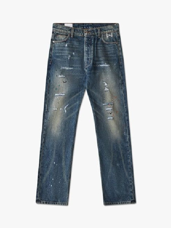 90s Distressed Denim Pants