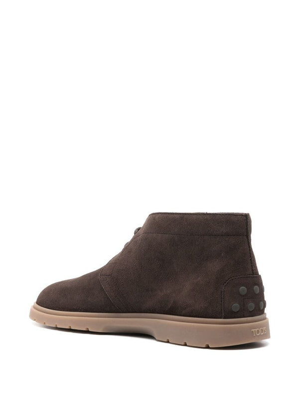 Suede Leather Desert Boots