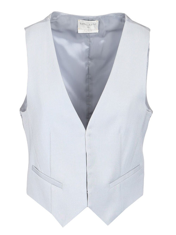 V-neck Wool Viscose Vest