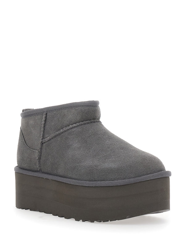 Ugg Grey Ankle Boots