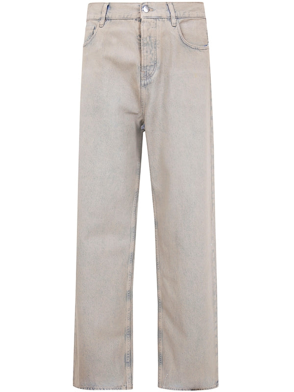 Amiri Beige Denim Pants