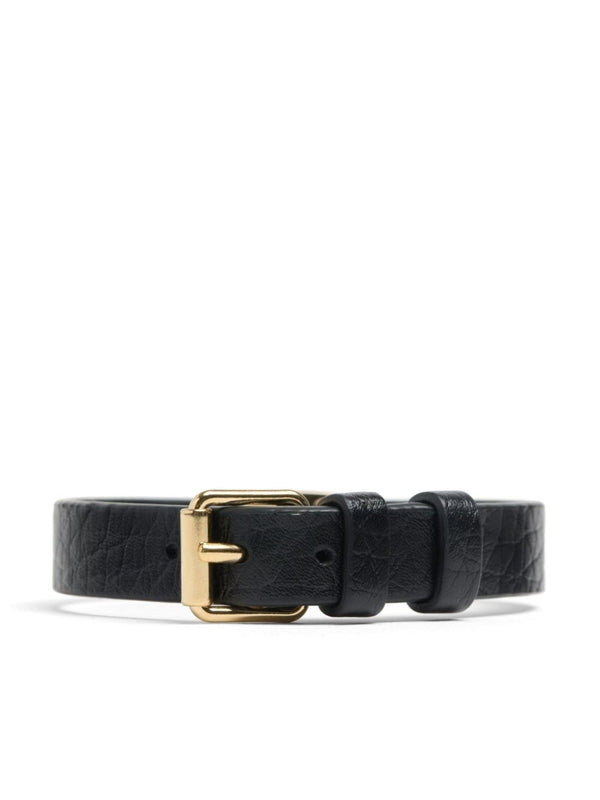 Signature V Logo Leather
  Bracelets