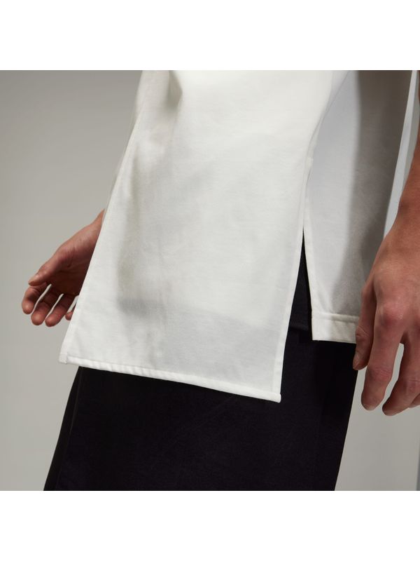 Asymmetric Cotton Blend Short-Sleeve T-Shirt