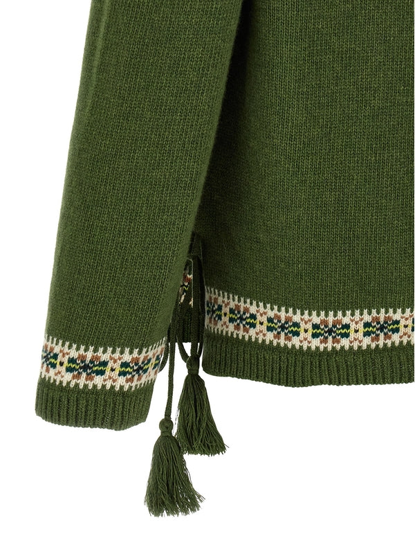 Bode Green Knitted