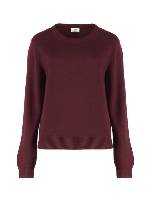 Triomphe Logo Cashmere Knit