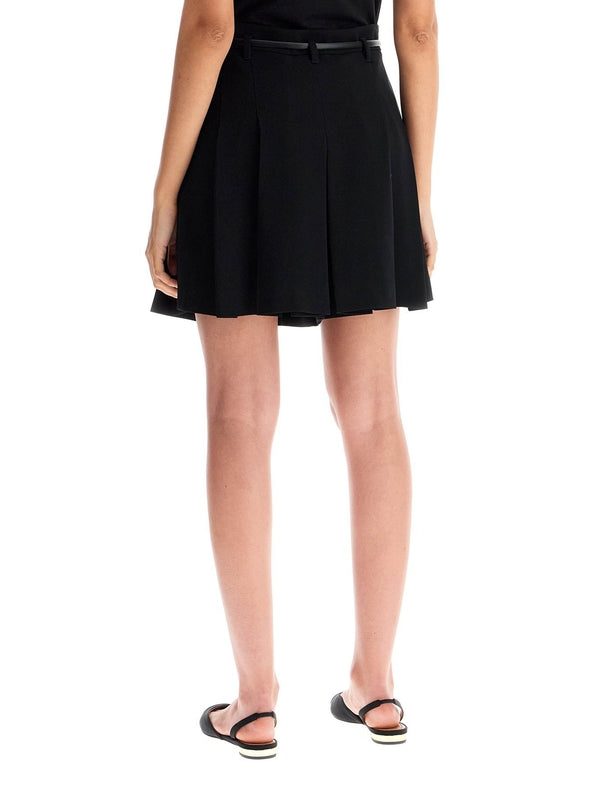 Abilita Belt Pleated Skirt