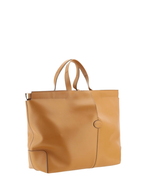 TOD'S - DI Leather Medium Tote Bag - Jente