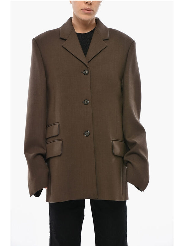 Toteme Brown Tailored Jackets