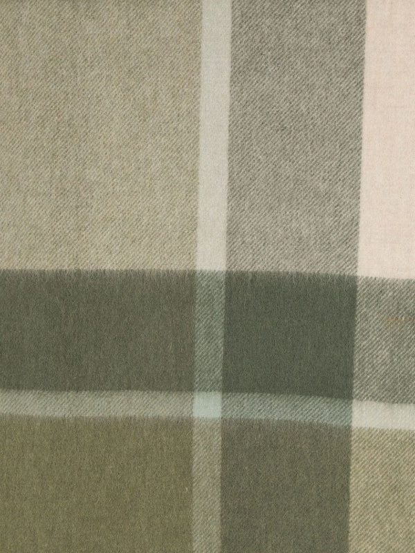 Barbour Green Wool Mufflers