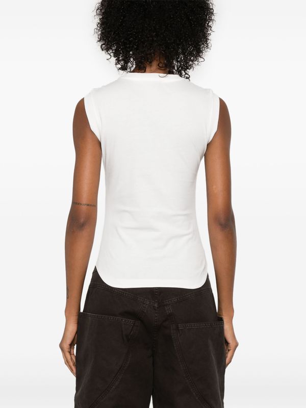 Reese Logo Embroidery Sleeveless Top