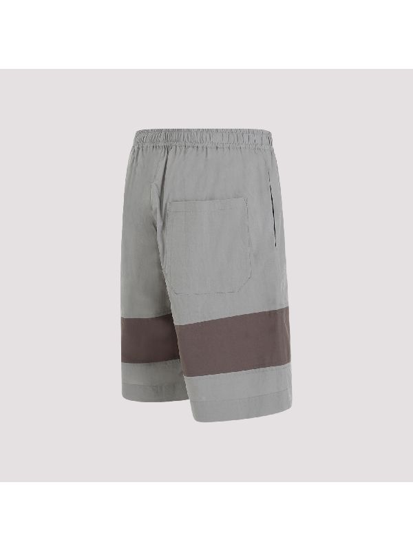 Barrel Cotton Bermuda Shorts