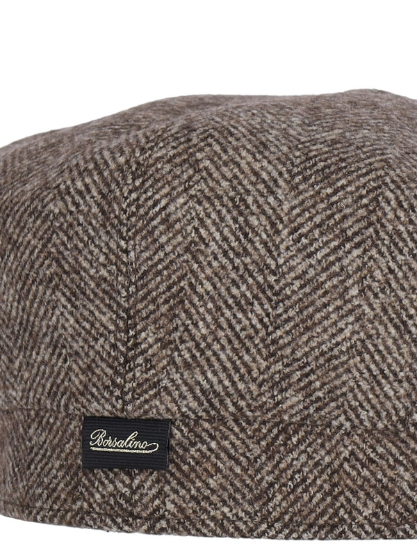 Logo Alpaca Blend Flat Cap