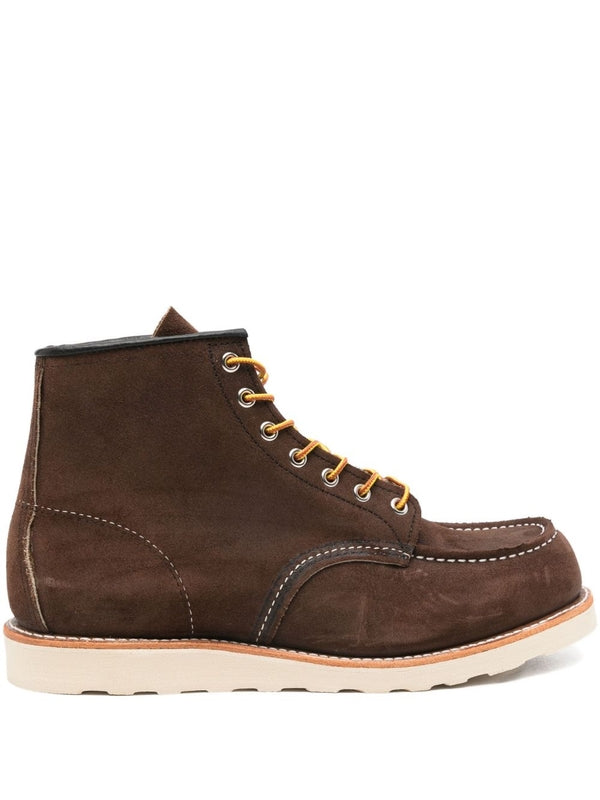 Red Wing Brown Lace-Up Boots