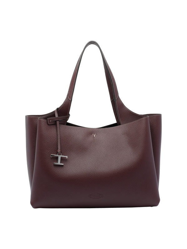 Tod'S Purple Tote Bags