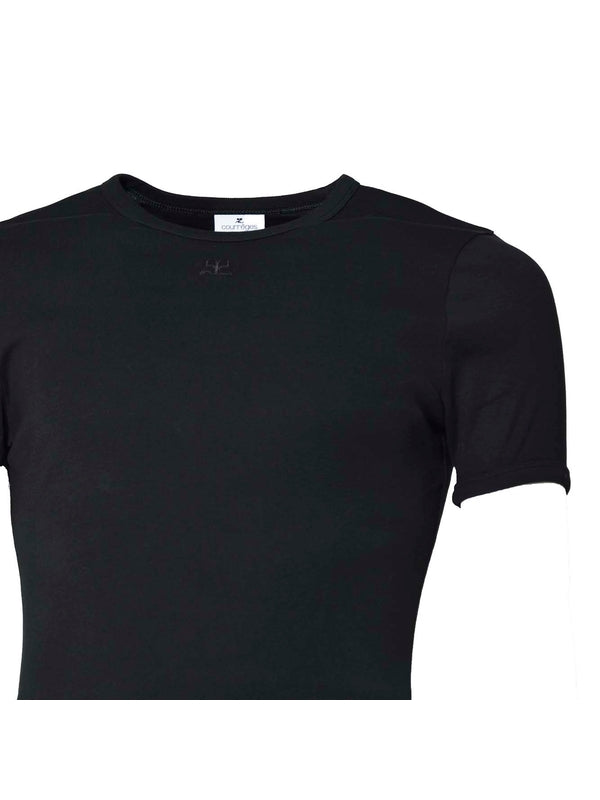 Courrèges Black Half Sleeve