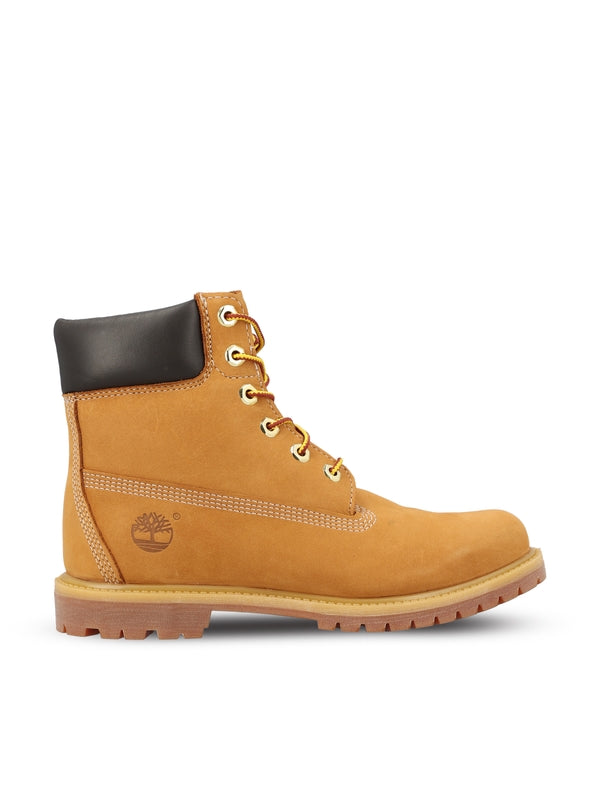 Timberland Orange Lace-Up Boots