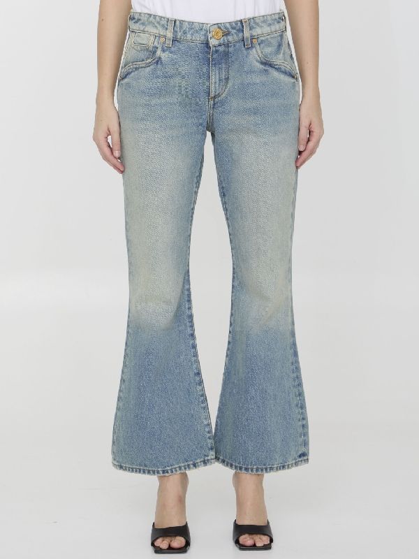 Western Bootcut Denim Pants