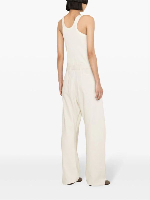 Scoop-neck Cotton Tank Top