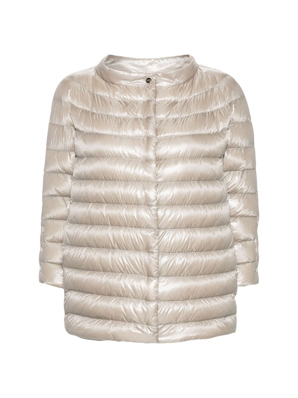 Short Sleeve Nylon Quilted
  Padding