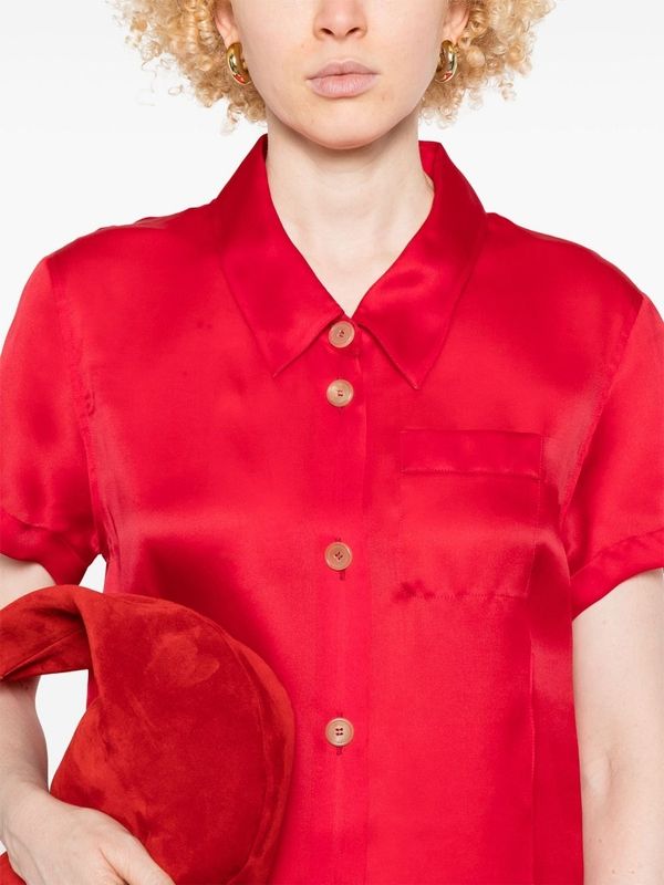 Effy Cotton
  Silk Shirt Long Dress