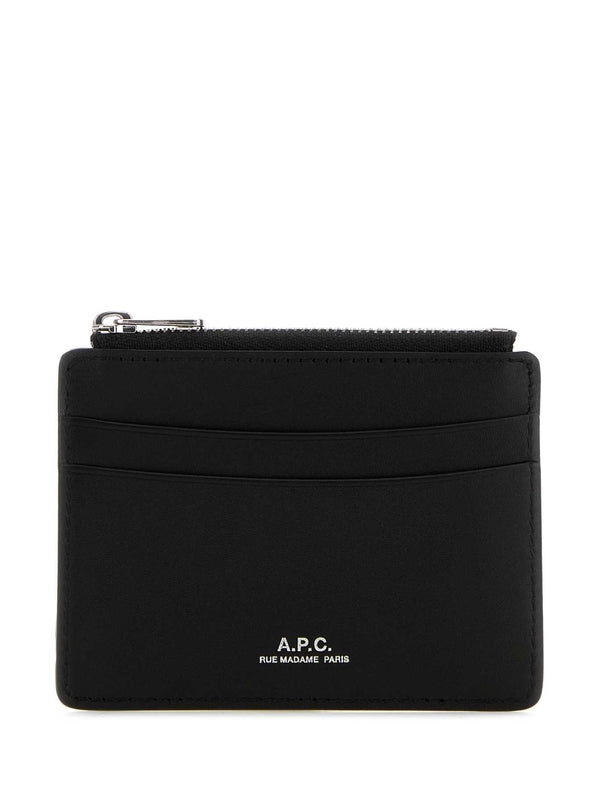 A.P.C. Black Card Holders