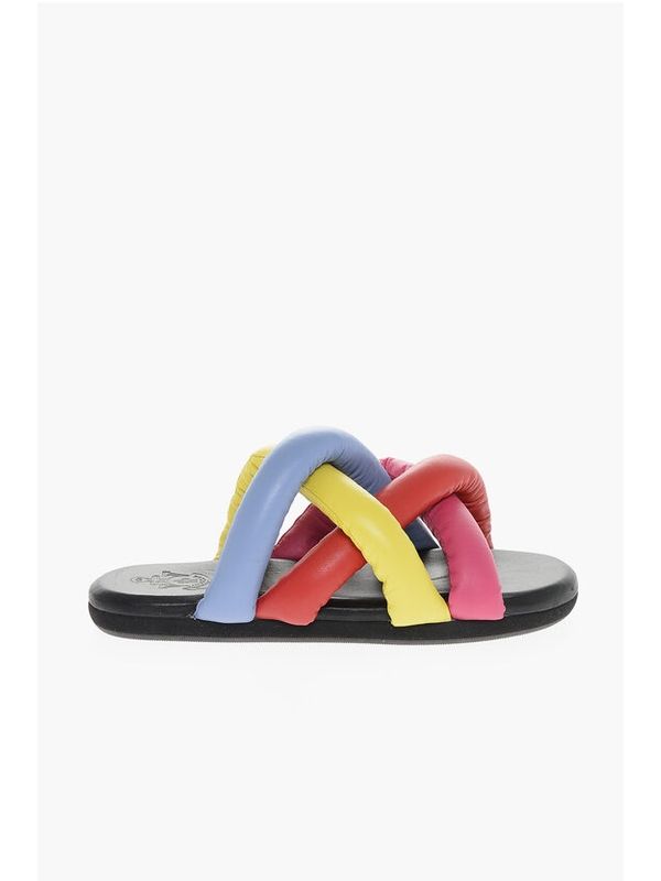 Multi-Color Padded Strap Slides